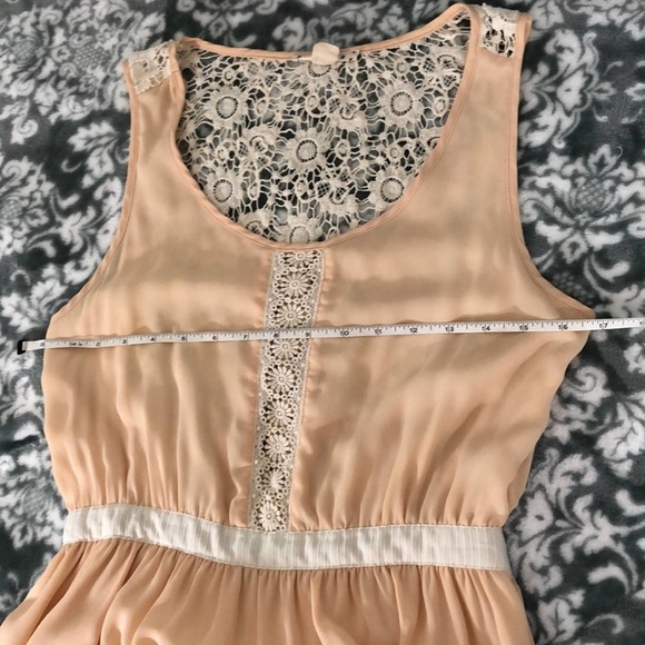 Crochet Peach Sundress by Very J Size M - Picture 10 of 15